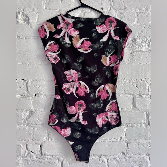ORCHID PRINT BODY SUIT- TEZENIS - Picture 2 of 5